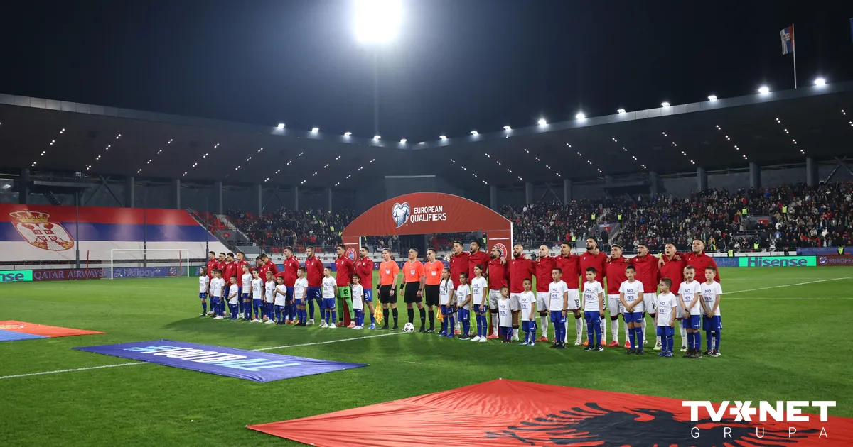 Latvijas sāncenšu duelī Albānijas futbolisti PK kvalifikācijā pārspēj Serbiju