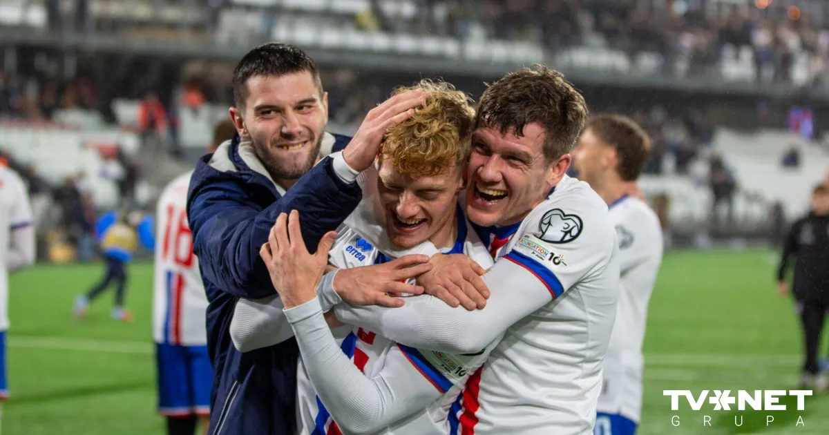 Fēru salu futbolisti turpina pārsteigt Pasaules kausa kvalifikācijā
