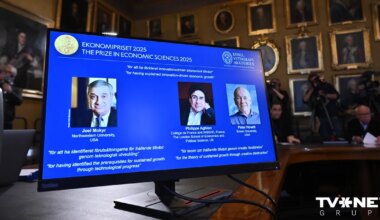 Nobela prēmija ekonomikā piešķirta par pētījumiem par tehnoloģiju ietekmi uz ilgtspējīgu ekonomikas izaugsmi