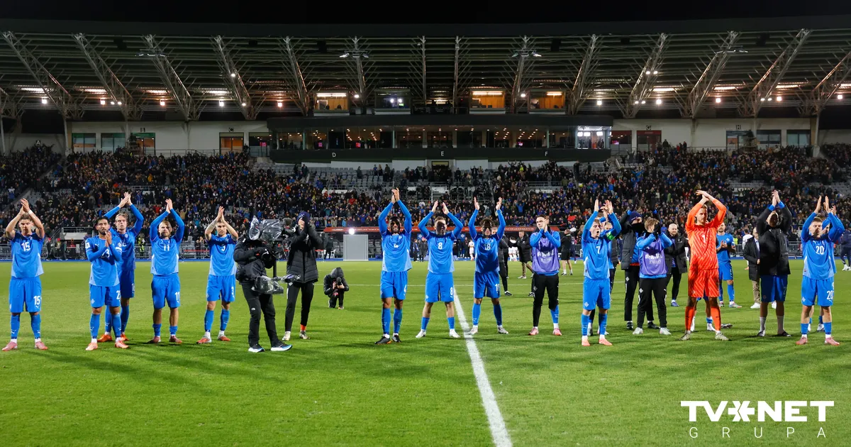 Islandes futbolisti PK kvalifikācijā rezultatīvā cīņā spēlē neizšķirti ar Franciju