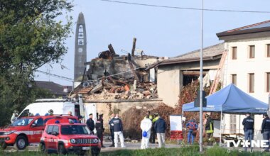 Sprādzienā Itālijā trīs policisti zaudējuši dzīvību