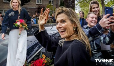 Monarhe, kura nebaidās no selfijiem — Nīderlandes karaliene Maksima