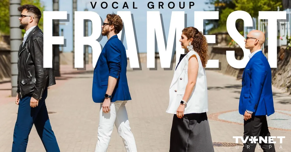 Vokālā grupa “Framest” izdod jaunu singlu kopā ar Gustavo