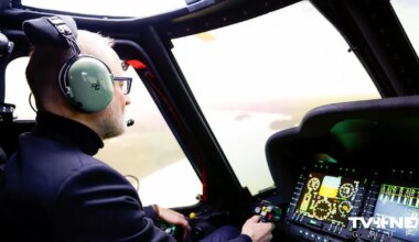 Brangu naudu vērts. Lielvārdē izveidots helikopteru lidojumu mācību simulators