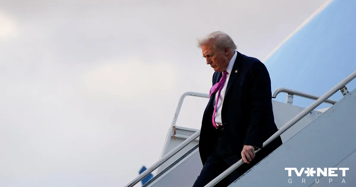 FOTO ⟩ Tramps pauž interesi par ideju, ko ierosinājis augsta ranga Krievijas ierēdnis