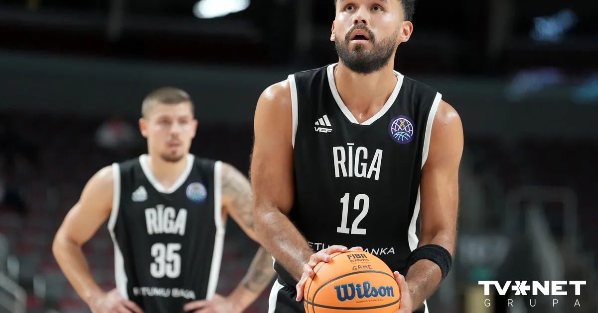 Latvijas basketbola derbijā "VEF Rīga" uzvar "Ventspili"