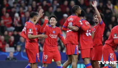 PSG, "Inter" un "Arsenal" turpina uzvaru gājienu UEFA Čempionu līgā