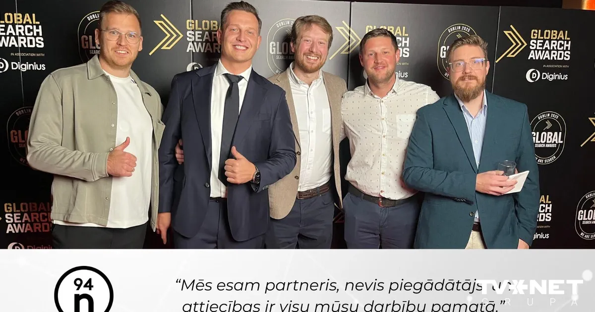 94n Digital – Latvijas aģentūra starp pasaules finālistiem