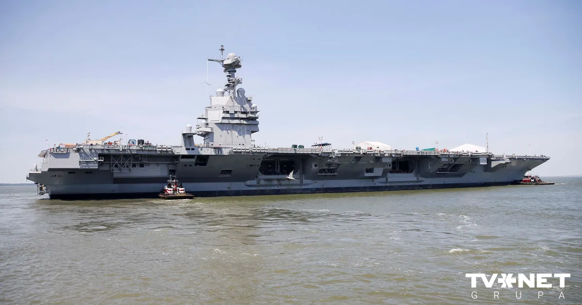 ASV bruņotie spēki sūta aviācijas bāzes kuģi uz Dienvidamerikas krastiem - Apollo.lv