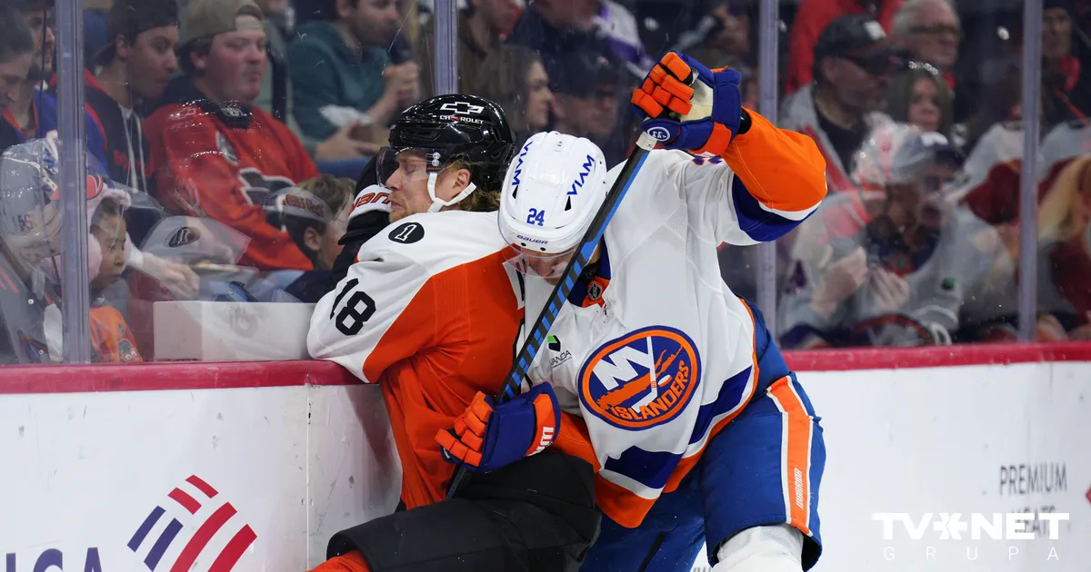 VIDEO ⟩ Ābols iesaistās kautiņā; "Flyers" izcīna uzvaru "bullīšos"