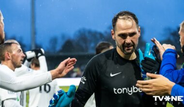 FOTO ⟩ RFS futbolisti Šteinbora atvadu spēlē izcīna graujošu uzvaru - TVNET Sports