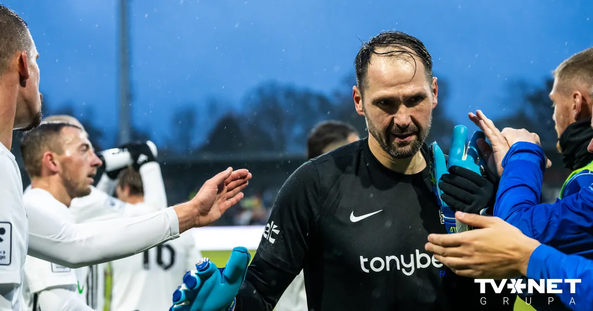 FOTO ⟩ RFS futbolisti Šteinbora atvadu spēlē izcīna graujošu uzvaru - TVNET Sports