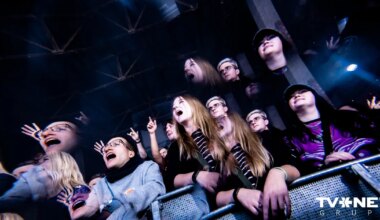 FOTO ⟩ Britu posthārdkora grupa "Enter Shikari" pieskandina "VEF Vasarnīcu"