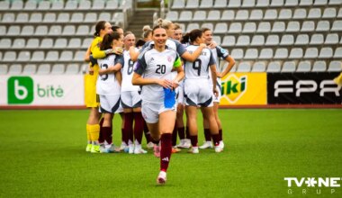 Latvijas sieviešu futbola izlase sesto reizi izcīna Baltijas kausu