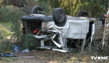 Traģiskā avārija pie Strenčiem – pie kāda apledojuma jākaisa galvenie ceļi?