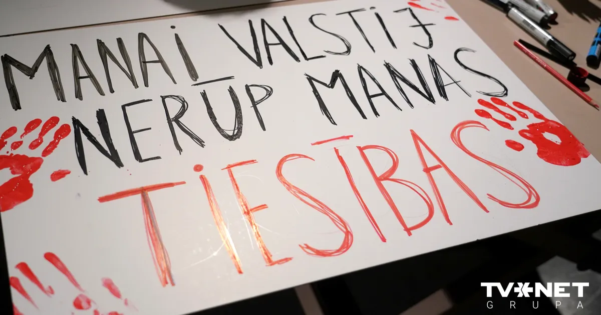 Šovakar pie Saeimas protestēs pret Latvijas izstāšanos no Stambulas konvencijas