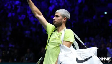 ATP ranga līderis Alkarass negaidīti nepārvar Parīzes "Masters" pirmo kārtu