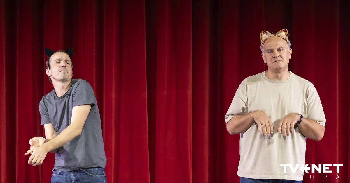 RECENZIJA ⟩ Mīlēt dzīvi: neiespējamā misija? "Kritiens augšup" Jaunajā Rīgas teātrī - Sejas.lv