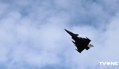 Reaģējot uz Krievijas masīvo uzbrukumu Ukrainai, Polija gaisā paceļ reaktīvos iznīcinātājus