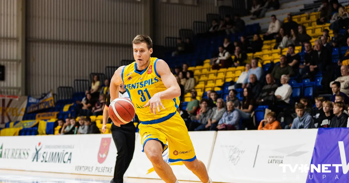 VIDEO ⟩ "Ventspils" ar tālmetienu pēdējās sekundēs izrauj uzvaru pār "Ogri"