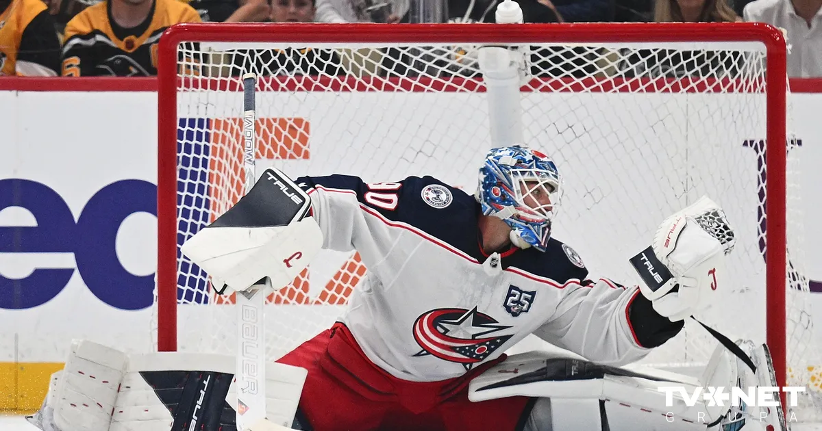 Savā sezonas pirmajā spēlē Merzļikins atvaira 48 metienus "Blue Jackets" uzvarā