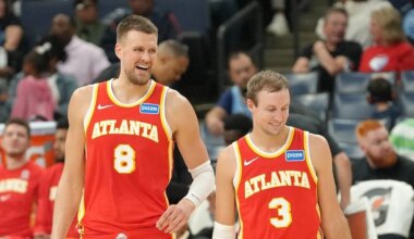 Piezīmju problēma netraucē - Porziņģis pret "Nets" atkārto karjeras rekordu