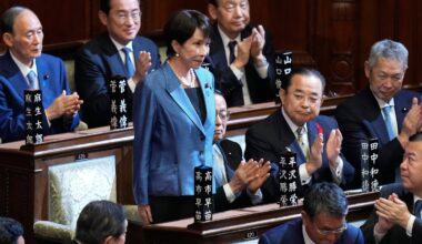 Japāna ievēl savu pirmo premjerministri sievieti