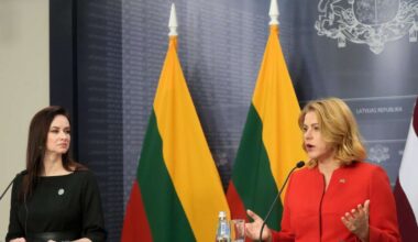 Rīgā ierodas Lietuvas jaunā premjere. Vai Latvija sekos kaimiņu piemēram un slēgs robežu ar Baltkrieviju?