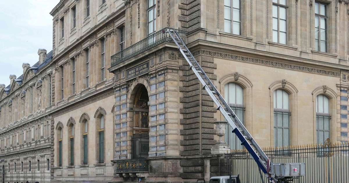 Vācu uzņēmums Luvras zādzību pārvērš asprātīgā reklāmā – garnadži izmantojuši viņu pacēlāju