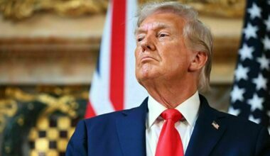 Donalds Tramps. Foto: Leon Neal / POOL / AFP