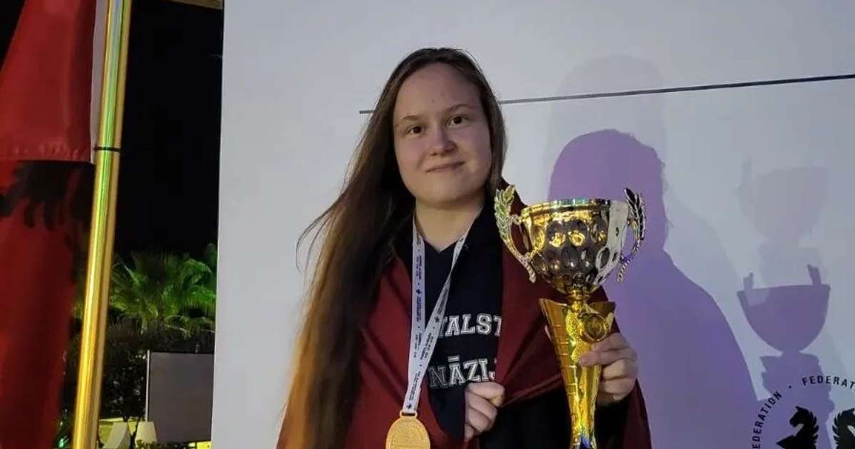Latvijas šahiste Kuzņecova izcīna sudrabu pasaules jauniešu čempionātā