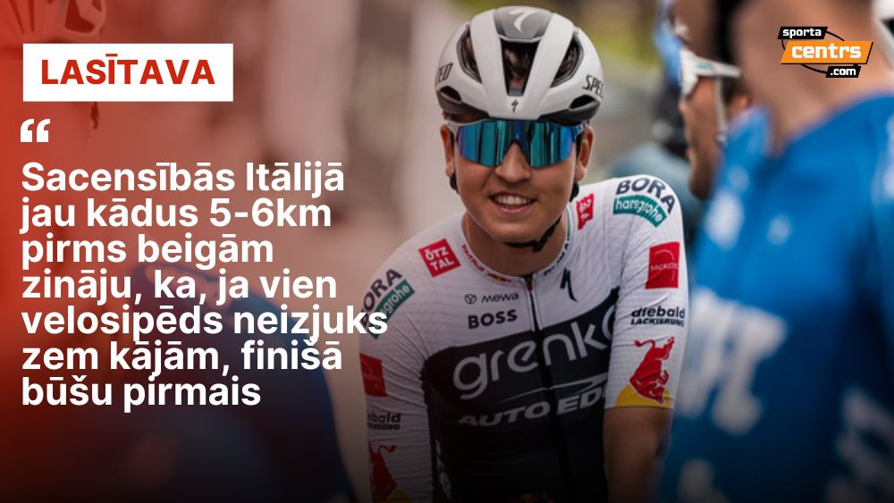 pirmā lielā uzvara, PČ dusmas un LA 2028 sapņi – Riteņbraukšana – Sportacentrs.com