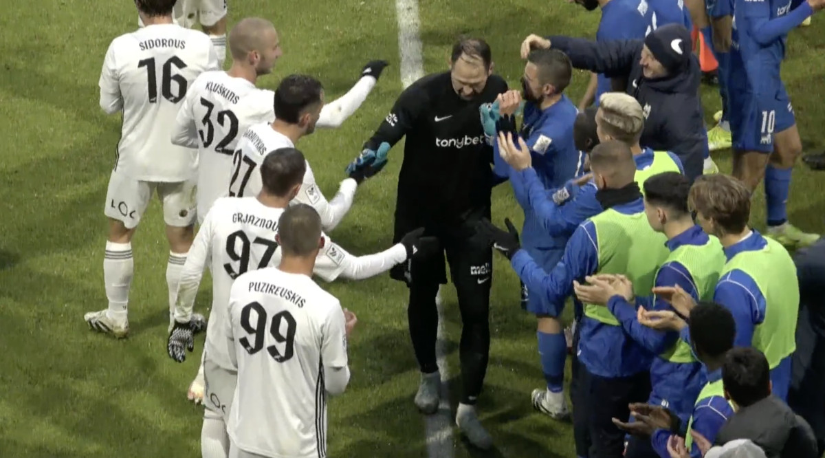 Šteinbors noslēdz savu karjeru, "RFS" sarīko vārtiem bagātu spēli saviem līdzjūtējiem – Futbols – Sportacentrs.com