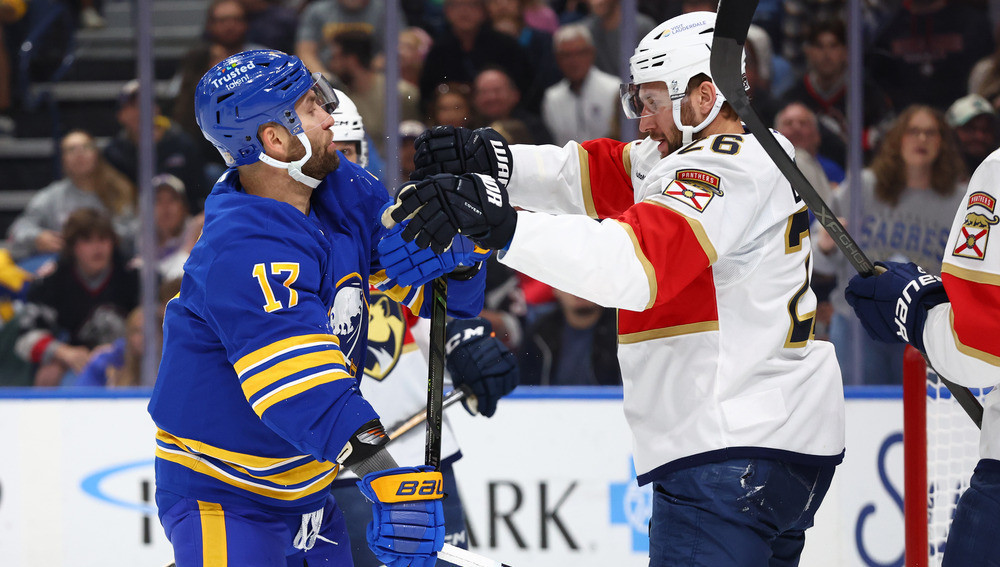 Balinskim noraidījums un ievērojams spēles laiks sausā zaudējuma pret "Sabres" – Hokejs – Sportacentrs.com