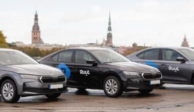 Jaunā vietējā taksometru uzņēmuma "Ruut" rīcībā ir vairāki simti automašīnu