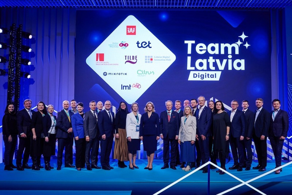 Evika Siliņa piedalījās “Team Latvia Digital”, kā arī digitalizācijas un savienojamības foruma “Techritory 2025” atklāšanā