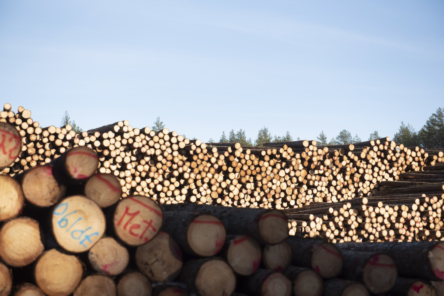 Baļķvedēja avārija Rīgā: kokmateriāli uz Ulmaņa gatves