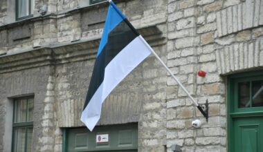 Igaunijas karogs. Foto: Unsplash