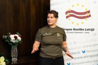 Frontes mediķe Cīrule: Cilvēku atzinība palīdz turēties