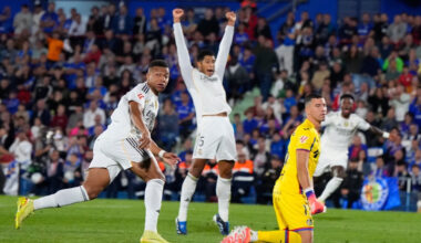 Madrides "Real" iegūst vairākumu, Mbapē nākamajā uzbrukumā nodrošina uzvaru – Futbols – Sportacentrs.com