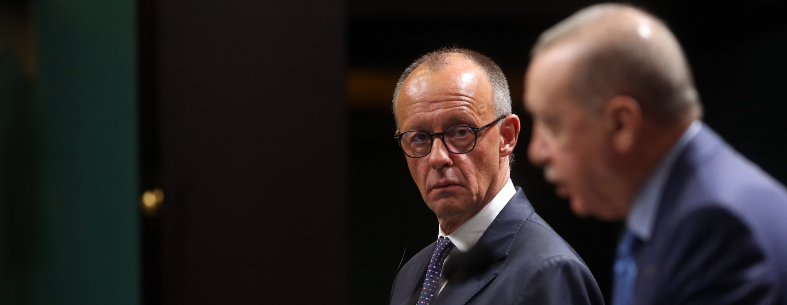 Erdogans un Mercs iesaistās publiskā strīdā par karu Gazas joslā / Diena