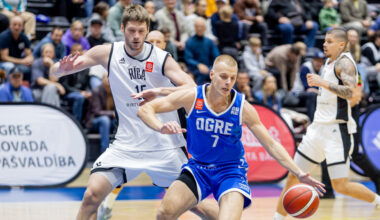 "Ogre" nenotur pārsvaru un izšķērdē izdevību uzveikt "VEF Rīga" – Basketbols – Sportacentrs.com