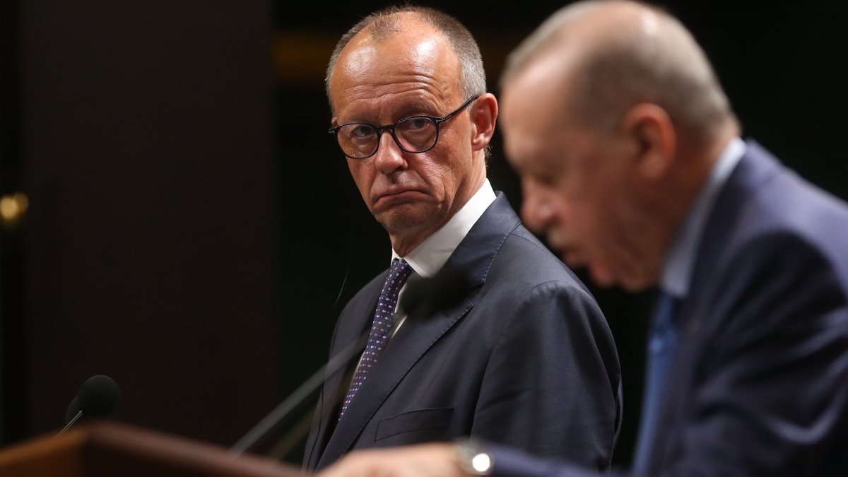 Erdogans un Mercs preses konfernecē sastrīdas par Gazu