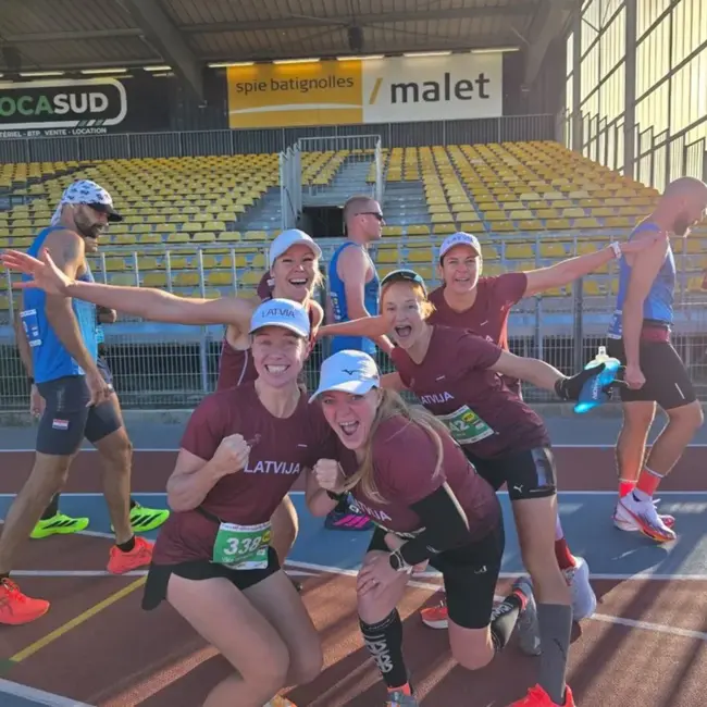 Latvijas skrējējas sasniedz vēsturisku panākumu Pasaules čempionātā Francijā