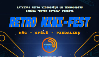 1. novembrī Rīgā norisināsies “Retro Mini Fest” klasisko videospēļu pasākums