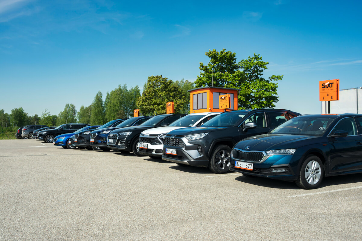 SIXT car rent in Riga airport