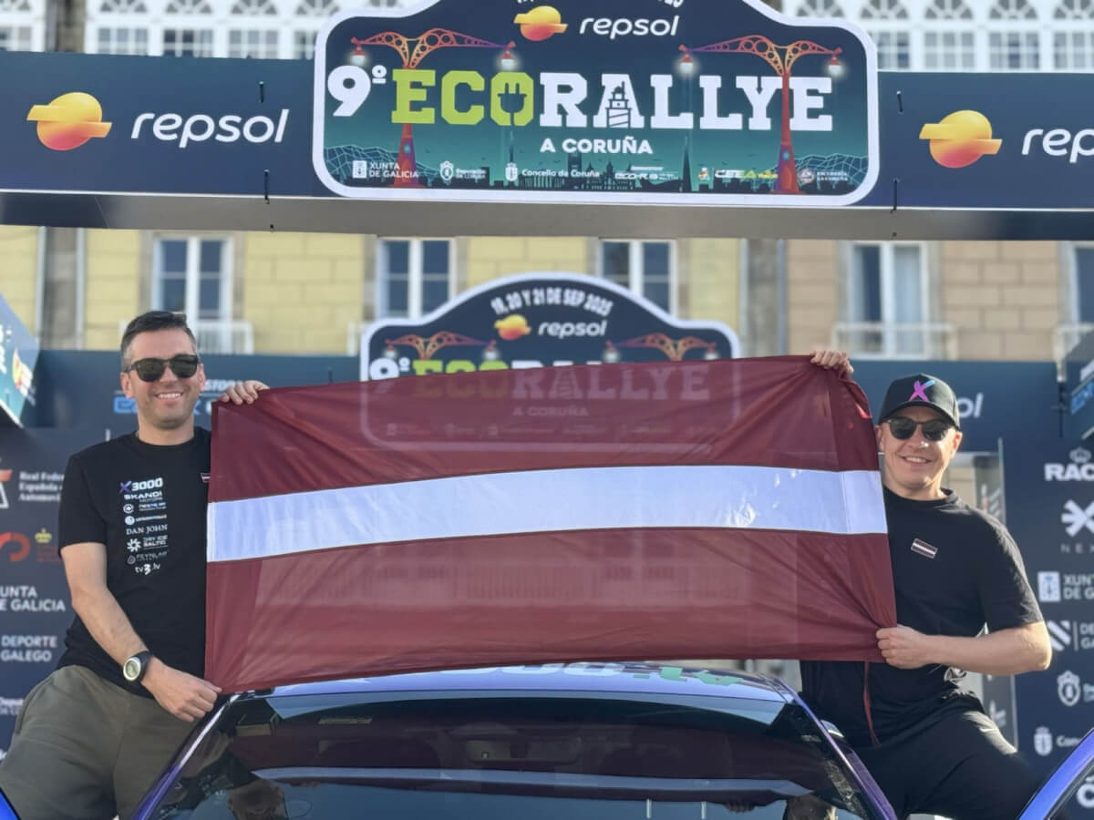 FIA ECO Rally 2025 X3000 Skandi Motors Racing team