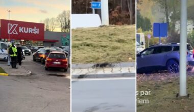 «Viņš bija neadekvāts!» – «Citroen» uz Bauskas šosejas taranē visu iespējamo — Santa