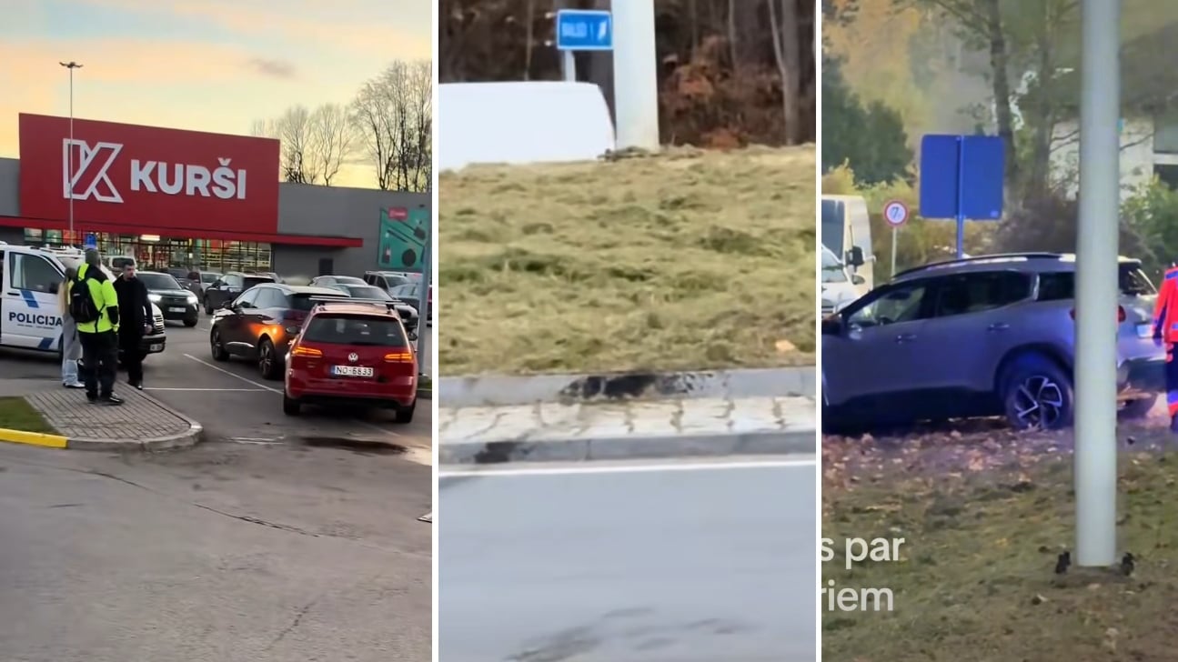 «Viņš bija neadekvāts!» – «Citroen» uz Bauskas šosejas taranē visu iespējamo — Santa