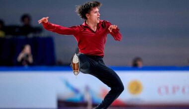 Vasiļjevs "Grand Prix" posma īsajā programmā pārspēj tikai vienu konkurentu